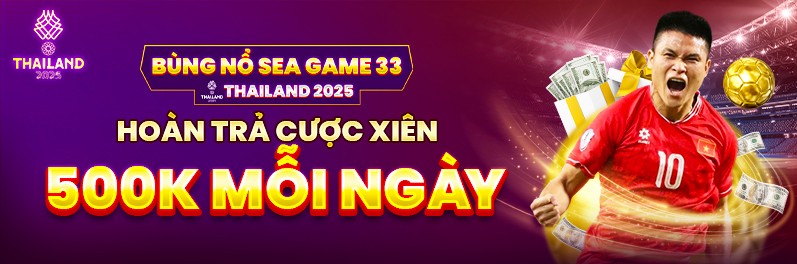 K88 Hoàn trả 100% cược xiên Thể Thao mỗi ngày. Càng đặt nhiều cược xiên, tiền thưởng hoàn trả càng cao.